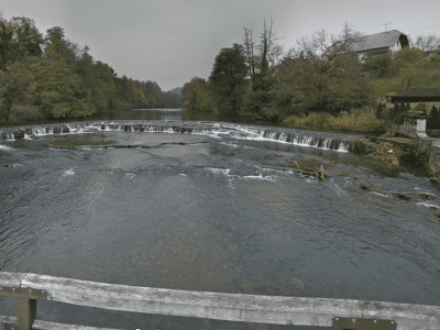 Lehnjakovi slapovi ali kaskade na Krki