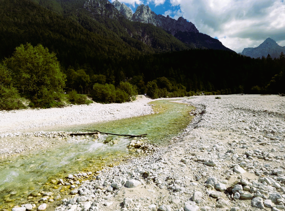 Sprehod ob reki Pišnici, Kranjska Gora