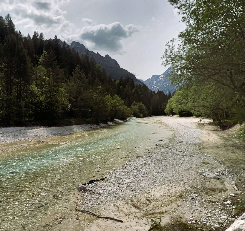 Sprehod ob reki Pišnici, Kranjska Gora